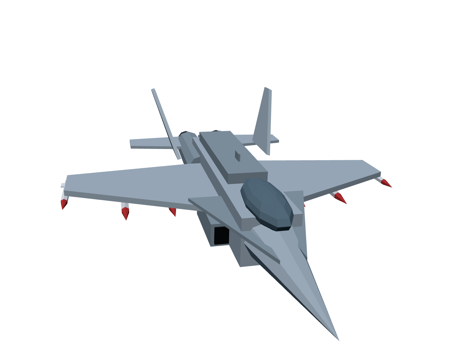 F/A-18 HORNET printable model — view 1 of 6